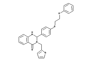 3-(2-furfuryl)-2-[4-(2-phenoxyethoxy)phenyl]-1,2-dihydroquinazolin-4-one