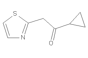 1-cyclopropyl-2-thiazol-2-yl-ethanone