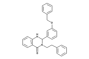 2-(3-benzoxyphenyl)-3-phenethyl-1,2-dihydroquinazolin-4-one