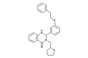 2-(3-phenethyloxyphenyl)-3-(tetrahydrofurfuryl)-1,2-dihydroquinazolin-4-one