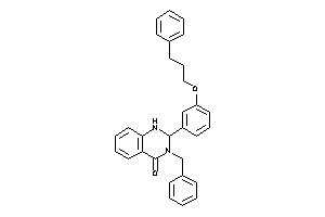 3-benzyl-2-[3-(3-phenylpropoxy)phenyl]-1,2-dihydroquinazolin-4-one