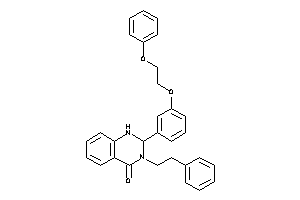 3-phenethyl-2-[3-(2-phenoxyethoxy)phenyl]-1,2-dihydroquinazolin-4-one