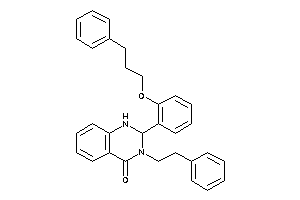 3-phenethyl-2-[2-(3-phenylpropoxy)phenyl]-1,2-dihydroquinazolin-4-one