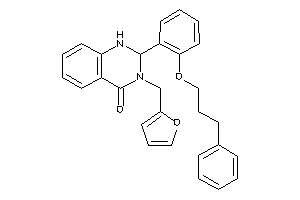 3-(2-furfuryl)-2-[2-(3-phenylpropoxy)phenyl]-1,2-dihydroquinazolin-4-one