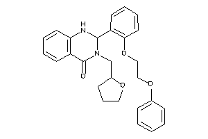 2-[2-(2-phenoxyethoxy)phenyl]-3-(tetrahydrofurfuryl)-1,2-dihydroquinazolin-4-one