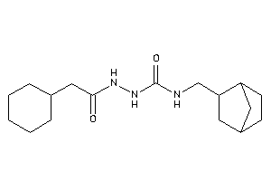 1-[(2-cyclohexylacetyl)amino]-3-(2-norbornylmethyl)urea