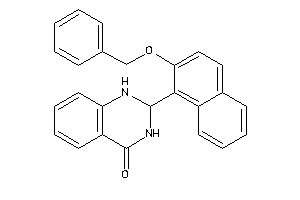 2-(2-benzoxy-1-naphthyl)-2,3-dihydro-1H-quinazolin-4-one