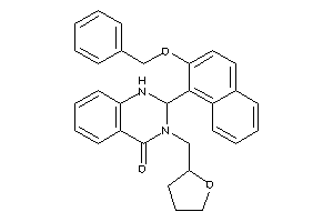 2-(2-benzoxy-1-naphthyl)-3-(tetrahydrofurfuryl)-1,2-dihydroquinazolin-4-one