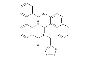 2-(2-benzoxy-1-naphthyl)-3-(2-furfuryl)-1,2-dihydroquinazolin-4-one