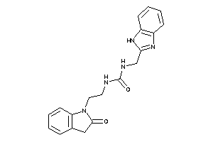 1-(1H-benzimidazol-2-ylmethyl)-3-[2-(2-ketoindolin-1-yl)ethyl]urea