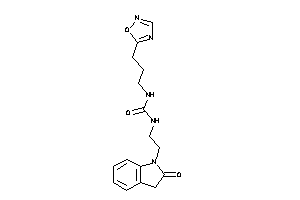 1-[2-(2-ketoindolin-1-yl)ethyl]-3-[3-(1,2,4-oxadiazol-5-yl)propyl]urea