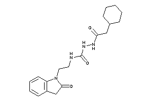 1-[(2-cyclohexylacetyl)amino]-3-[2-(2-ketoindolin-1-yl)ethyl]urea