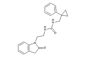 1-[2-(2-ketoindolin-1-yl)ethyl]-3-[(1-phenylcyclopropyl)methyl]urea