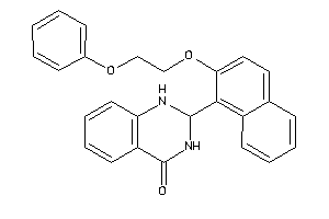 2-[2-(2-phenoxyethoxy)-1-naphthyl]-2,3-dihydro-1H-quinazolin-4-one