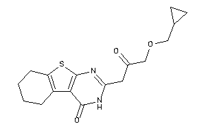 2-[3-(cyclopropylmethoxy)-2-keto-propyl]-5,6,7,8-tetrahydro-3H-benzothiopheno[2,3-d]pyrimidin-4-one