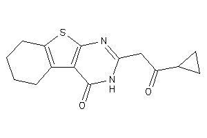 2-(2-cyclopropyl-2-keto-ethyl)-5,6,7,8-tetrahydro-3H-benzothiopheno[2,3-d]pyrimidin-4-one