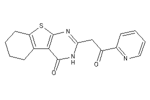 2-[2-keto-2-(2-pyridyl)ethyl]-5,6,7,8-tetrahydro-3H-benzothiopheno[2,3-d]pyrimidin-4-one