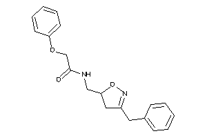 N-[(3-benzyl-2-isoxazolin-5-yl)methyl]-2-phenoxy-acetamide