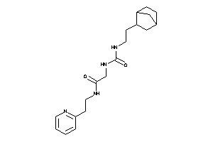 2-[2-(2-norbornyl)ethylcarbamoylamino]-N-[2-(2-pyridyl)ethyl]acetamide