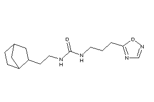 1-[2-(2-norbornyl)ethyl]-3-[3-(1,2,4-oxadiazol-5-yl)propyl]urea