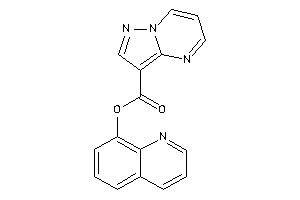 Pyrazolo[1,5-a]pyrimidine-3-carboxylic Acid 8-quinolyl Ester