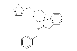 Image of 2-benzoxy-1'-(2-thenyl)spiro[indane-1,4'-piperidine]