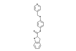 2,3-dihydrobenzothiophene-2-carboxylic Acid [4-(4-pyridylmethoxy)phenyl] Ester