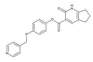 2-keto-1,5,6,7-tetrahydro-1-pyrindine-3-carboxylic Acid [4-(4-pyridylmethoxy)phenyl] Ester