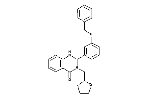 2-(3-benzoxyphenyl)-3-(tetrahydrofurfuryl)-1,2-dihydroquinazolin-4-one