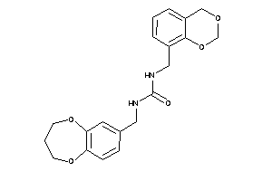 1-(4H-1,3-benzodioxin-8-ylmethyl)-3-(3,4-dihydro-2H-1,5-benzodioxepin-7-ylmethyl)urea