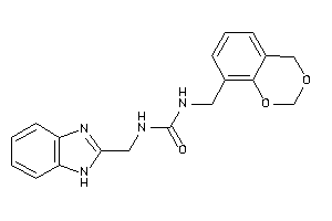 1-(1H-benzimidazol-2-ylmethyl)-3-(4H-1,3-benzodioxin-8-ylmethyl)urea