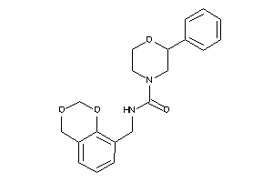 N-(4H-1,3-benzodioxin-8-ylmethyl)-2-phenyl-morpholine-4-carboxamide