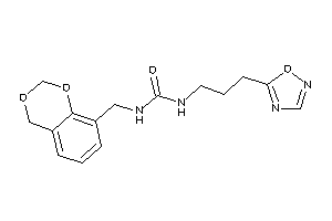 1-(4H-1,3-benzodioxin-8-ylmethyl)-3-[3-(1,2,4-oxadiazol-5-yl)propyl]urea