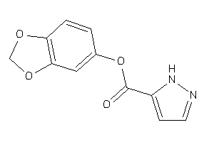 1H-pyrazole-5-carboxylic Acid 1,3-benzodioxol-5-yl Ester