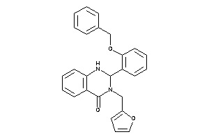 2-(2-benzoxyphenyl)-3-(2-furfuryl)-1,2-dihydroquinazolin-4-one