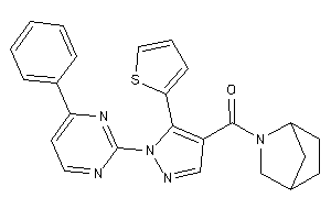 5-azabicyclo[2.2.1]heptan-5-yl-[1-(4-phenylpyrimidin-2-yl)-5-(2-thienyl)pyrazol-4-yl]methanone