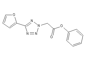 2-[5-(2-furyl)tetrazol-2-yl]acetic Acid Phenyl Ester