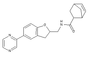 N-[(5-pyrazin-2-ylcoumaran-2-yl)methyl]bicyclo[2.2.1]hept-2-ene-5-carboxamide