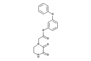 2-(2,3-diketopiperazino)acetic Acid (3-phenoxyphenyl) Ester