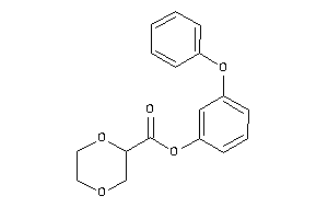 1,4-dioxane-2-carboxylic Acid (3-phenoxyphenyl) Ester