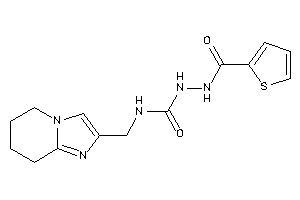 1-(5,6,7,8-tetrahydroimidazo[1,2-a]pyridin-2-ylmethyl)-3-(2-thenoylamino)urea