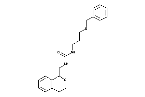 1-(3-benzoxypropyl)-3-(isochroman-1-ylmethyl)urea