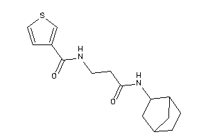 N-[3-keto-3-(2-norbornylamino)propyl]thiophene-3-carboxamide