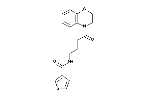 N-[4-(2,3-dihydro-1,4-benzothiazin-4-yl)-4-keto-butyl]thiophene-3-carboxamide