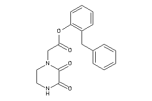 2-(2,3-diketopiperazino)acetic Acid (2-benzylphenyl) Ester