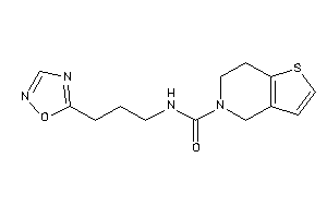 N-[3-(1,2,4-oxadiazol-5-yl)propyl]-6,7-dihydro-4H-thieno[3,2-c]pyridine-5-carboxamide