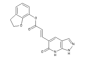 3-(6-keto-1,7-dihydropyrazolo[3,4-b]pyridin-5-yl)acrylic Acid Coumaran-7-yl Ester