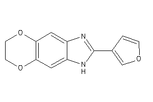 2-(3-furyl)-6,7-dihydro-3H-[1,4]dioxino[2,3-f]benzimidazole