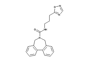 N-[3-(1,2,4-oxadiazol-5-yl)propyl]-5,7-dihydrobenzo[d][2]benzazepine-6-carboxamide