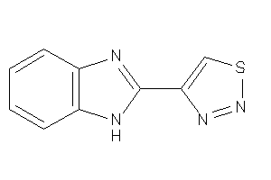 4-(1H-benzimidazol-2-yl)thiadiazole